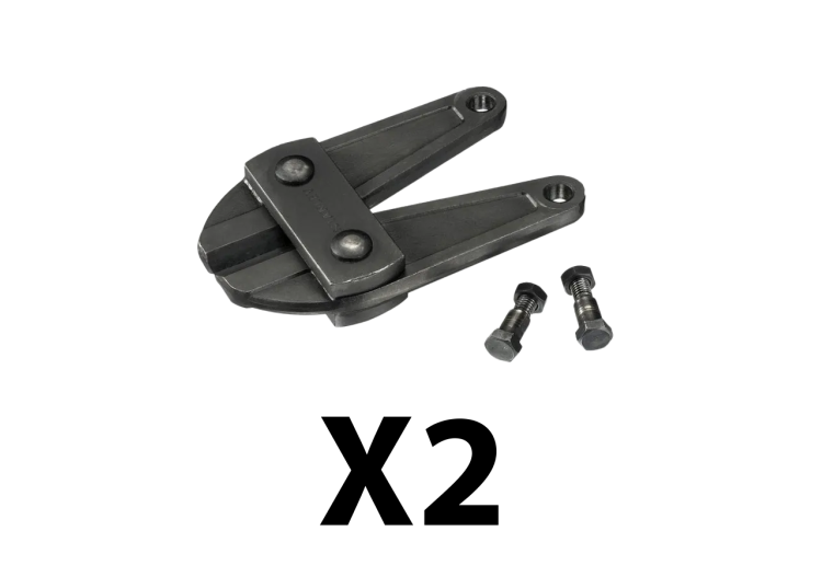 Lot de 2 têtes de rechange pour Coupe-Boulons 750mm Stanley