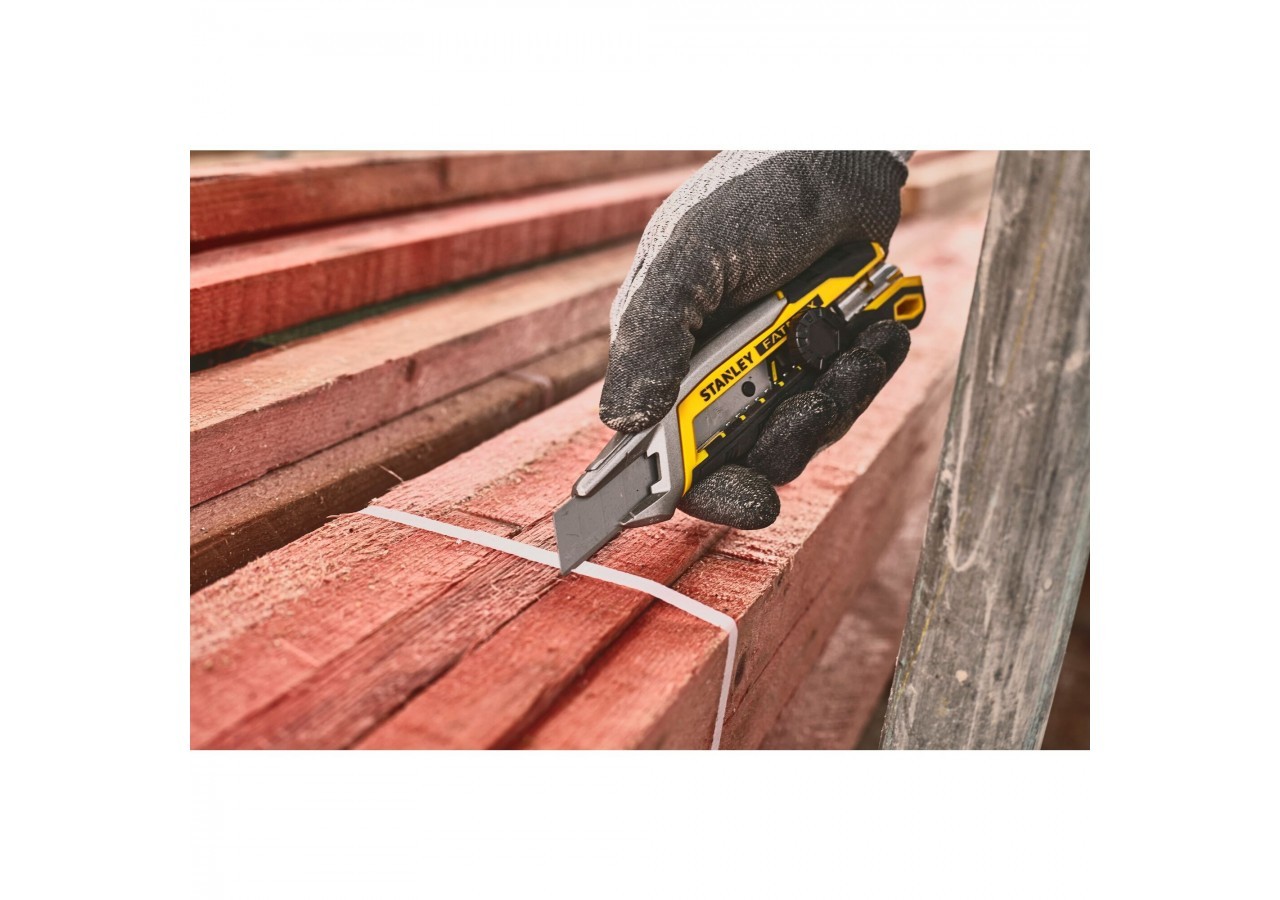 CUTTER 18MM QUICK SNAP FATMAX – MOLETTE CRANTÉE - FMHT10592-0 - Stanley