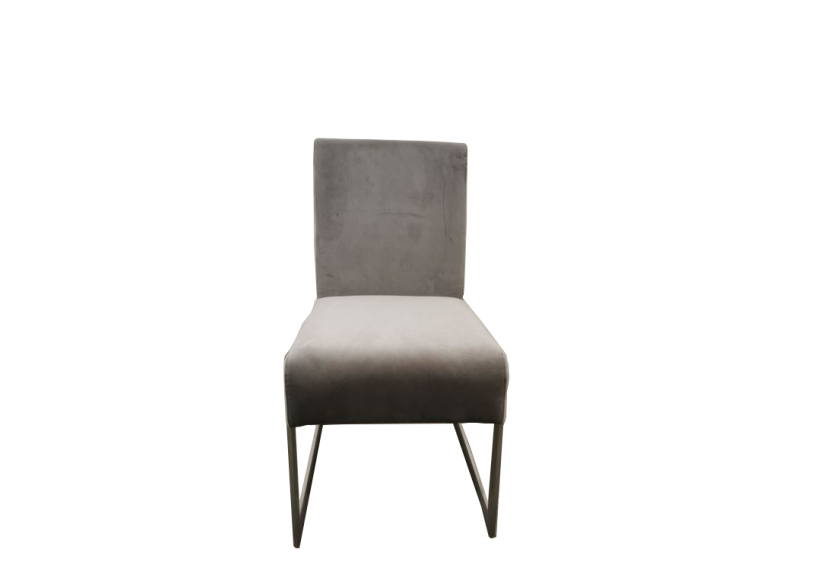 Petite chaise de salle à manger corail en diamant, ensemble de 2