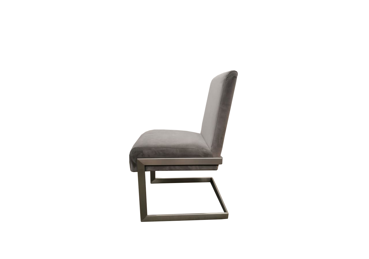 Petite chaise de salle à manger corail en diamant, ensemble de 2