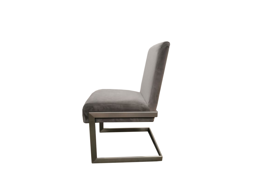 Petite chaise de salle à manger corail en diamant, ensemble de 2