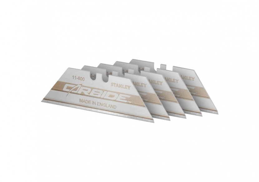 LAMES DE COUTEAU FATMAX AU
 CARBURE DE TUNGSTENE - CARTE 5 LAMES - 0-11-800 - Stanley