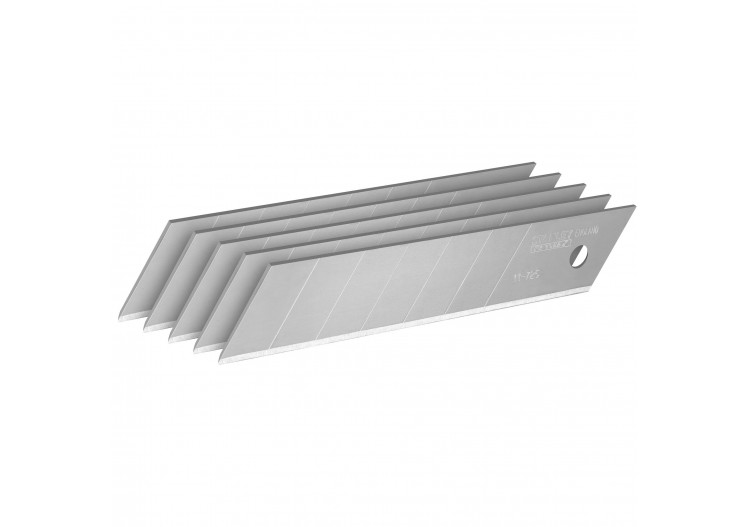 LAMES DE CUTTERS 25MM - CARTE 5 LAMES - FATMAX - 0-11-725 - Stanley