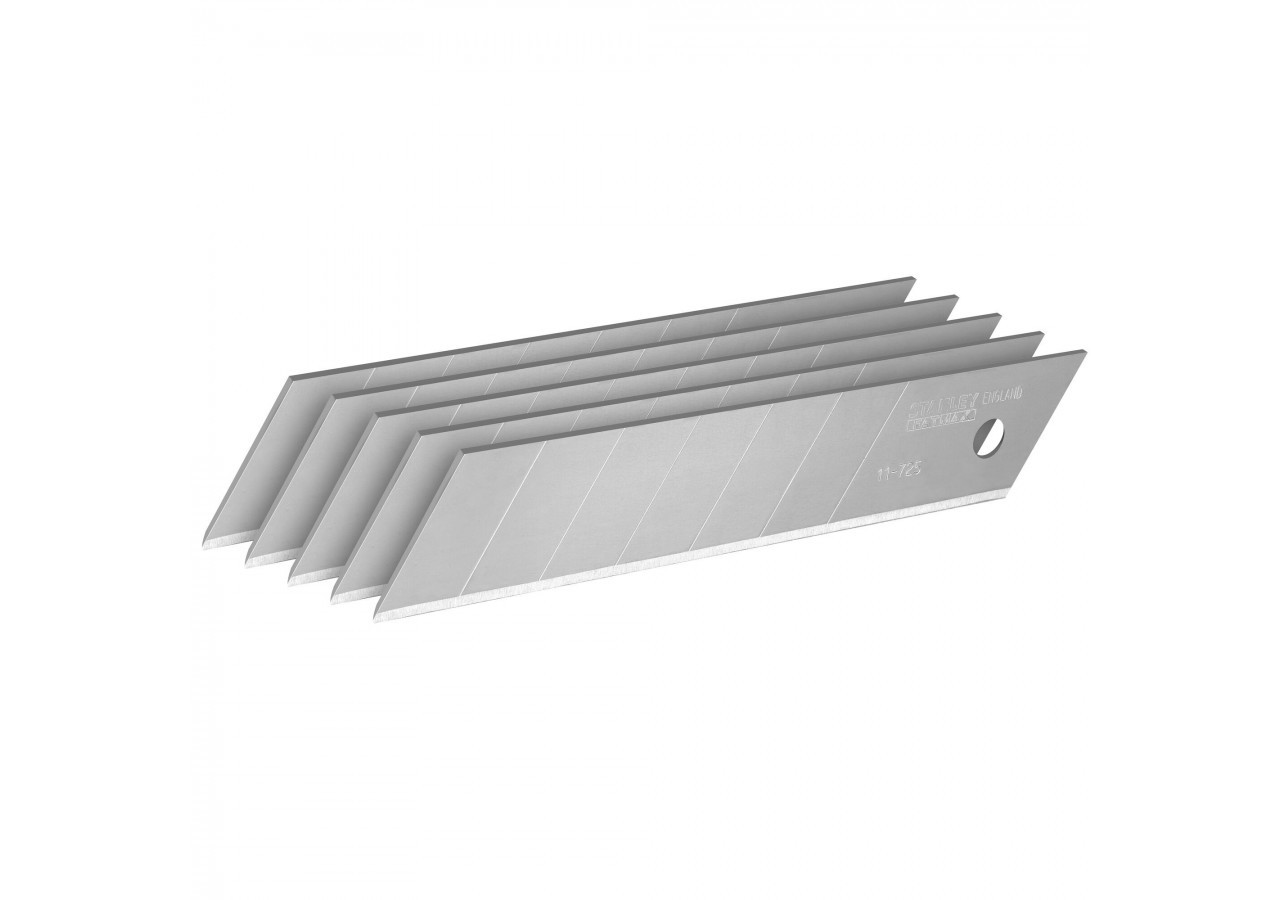 LAMES DE CUTTERS 25MM - CARTE 5 LAMES - FATMAX - 0-11-725 - Stanley