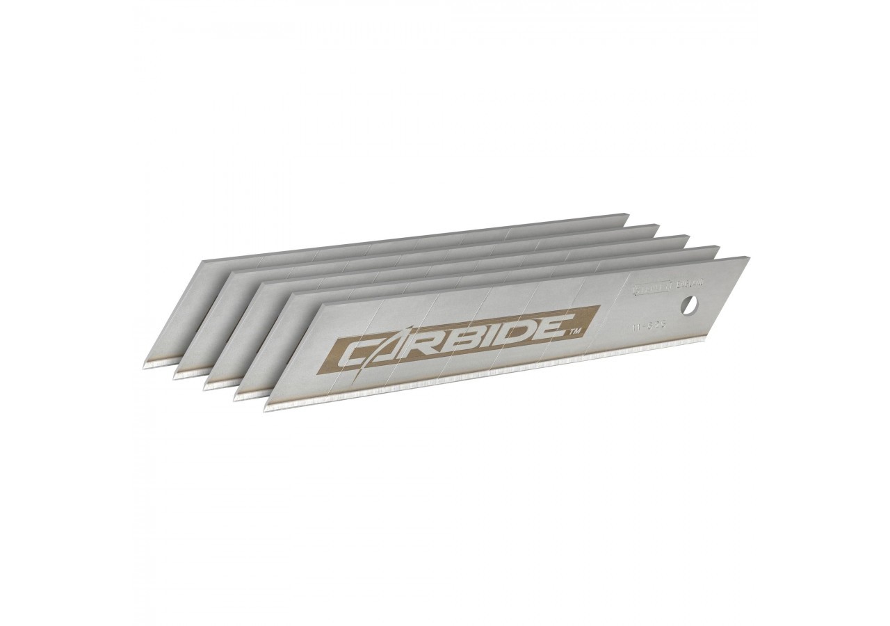 LAMES DE CUTTER 25MM FATMAX AU CARBURE DE TUNGSTENE - CARTE 20 LAMES - STHT3-11825 - Stanley