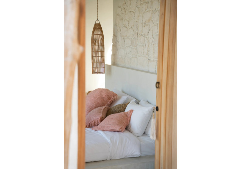 Pendentif Piège à Poisson - Naturel - L