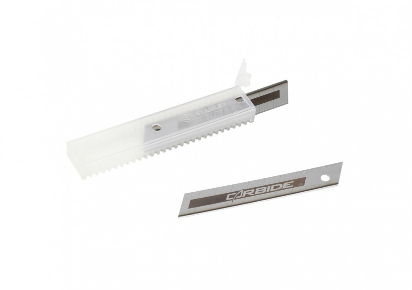 LAMES DE CUTTER 18MM FATMAX AU CARBURE DE TUNGSTENE - CARTE 50 LAMES - STHT8-11818 - Stanley