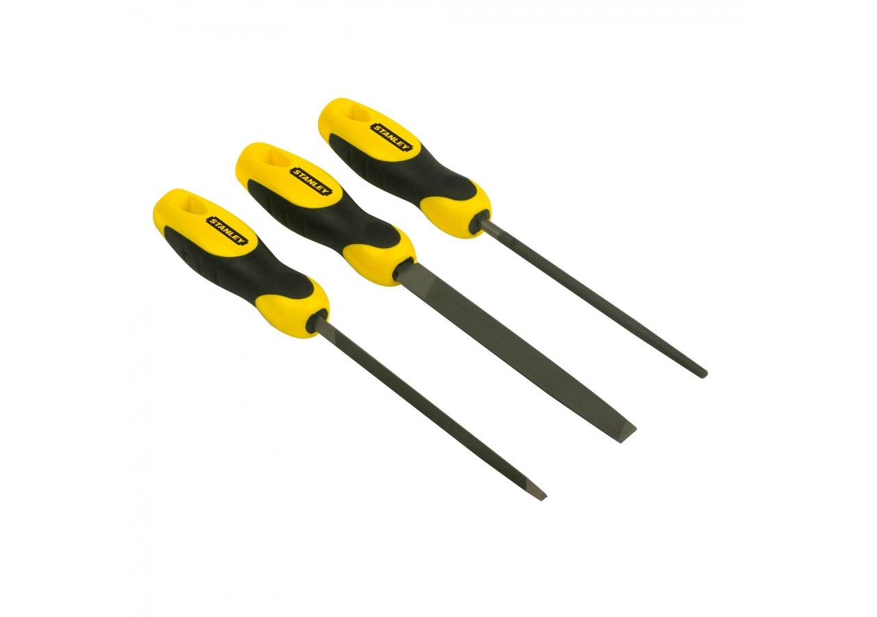 LIMES BATARDES 150MM - JEU DE 3PCS - 0-22-445 - Stanley