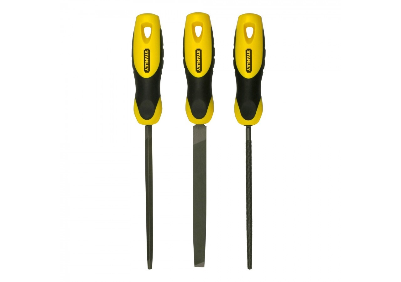 LIMES BATARDES 150MM - JEU DE 3PCS - 0-22-445 - Stanley