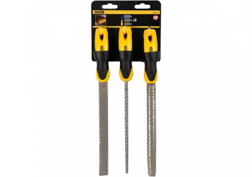 RAPES GROSSE PIQURE - JEU DE 3PCS - 0-22-477 - Stanley