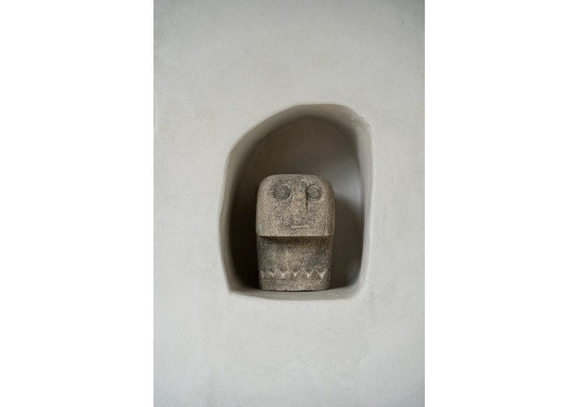 La statue en pierre de Sumba 09