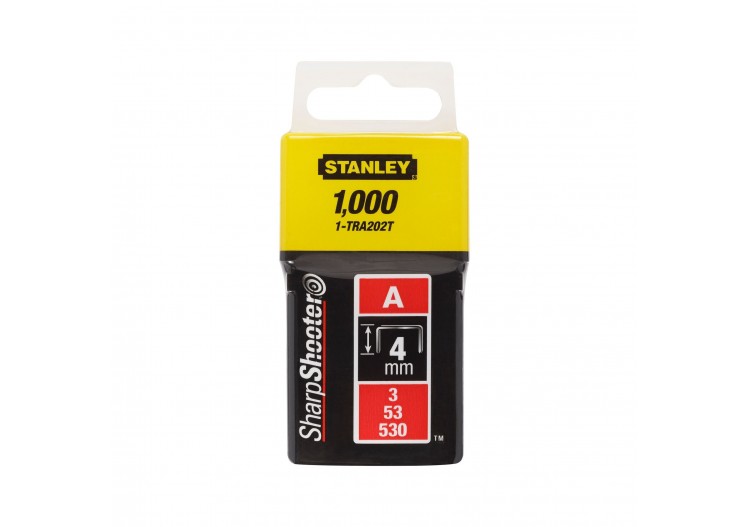 AGRAFES 10MM TYPE A - BOITE DE 1000PCS - 1-TRA206T - Stanley 2