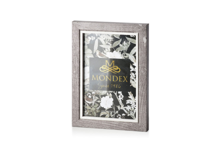 Cadre photo ADI - 10x15cm en gris pierre - HTOK4551 - Mondex