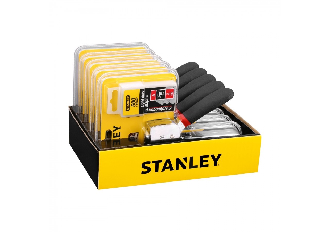 AGRAFEUSE 3 EN 1 TR120 CORPS ACIER - STHT6-70410 - Stanley