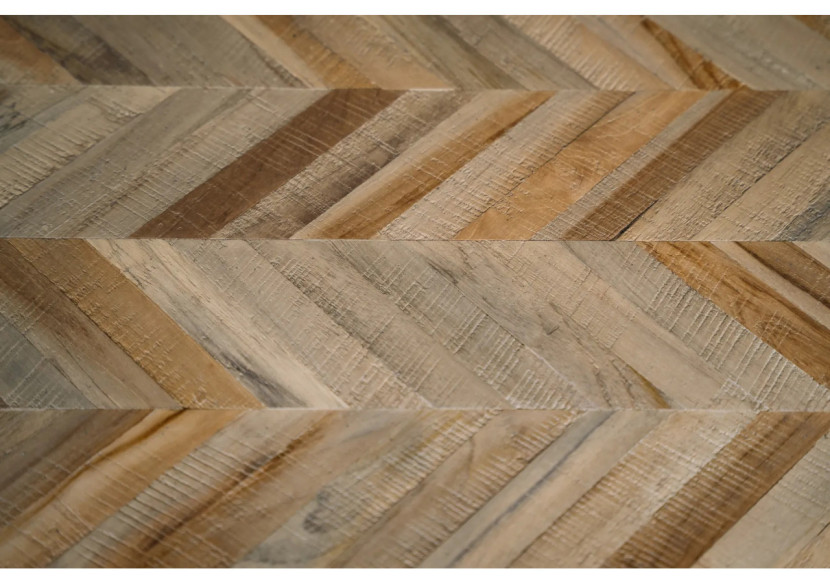 Banc Herringbone - Naturel 110 cm - INSU002N-110 - Bazar Bizar