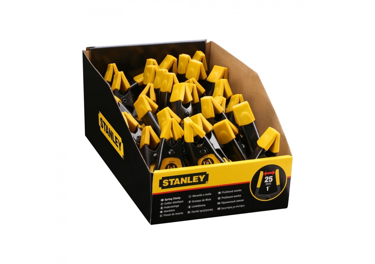 PINCE A RESSORT METALLIQUE 25MM - 9-83-079 - Stanley