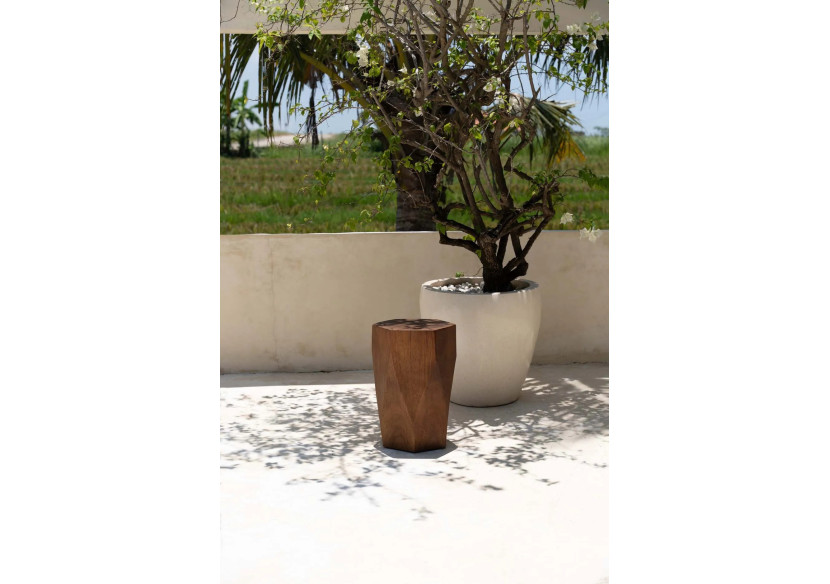 Tabouret Adira - Naturel - JAHU018N - Bazar Bizar