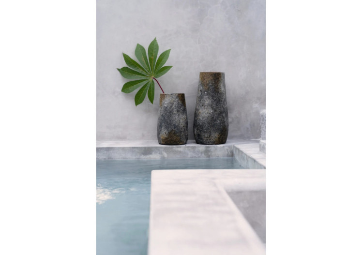 Vase Spooky - Gris Antique - Taille S - JABR092AG-S - Bazar Bizar 2