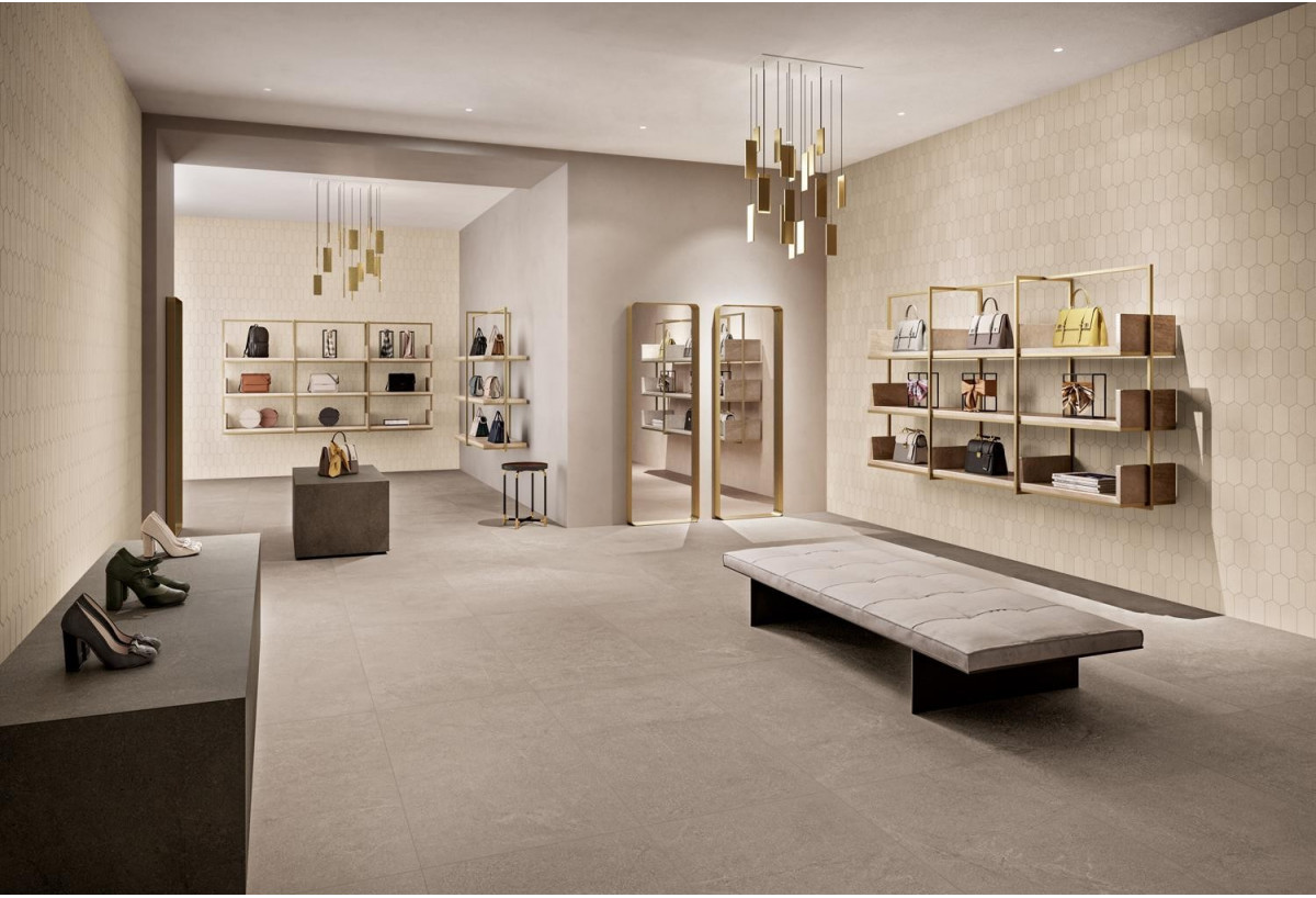 Mosaïque nid d'abeille murale grès cérame Horizon - Panaria : Confort'Mat