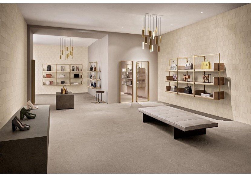 Mosaïque nid d'abeille murale grès cérame Horizon - Panaria : Confort'Mat