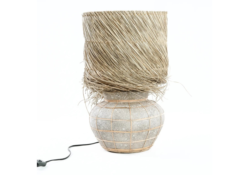 Lampe de table LIPSI - Béton naturel - JABR081NCon - Bazar Bizar