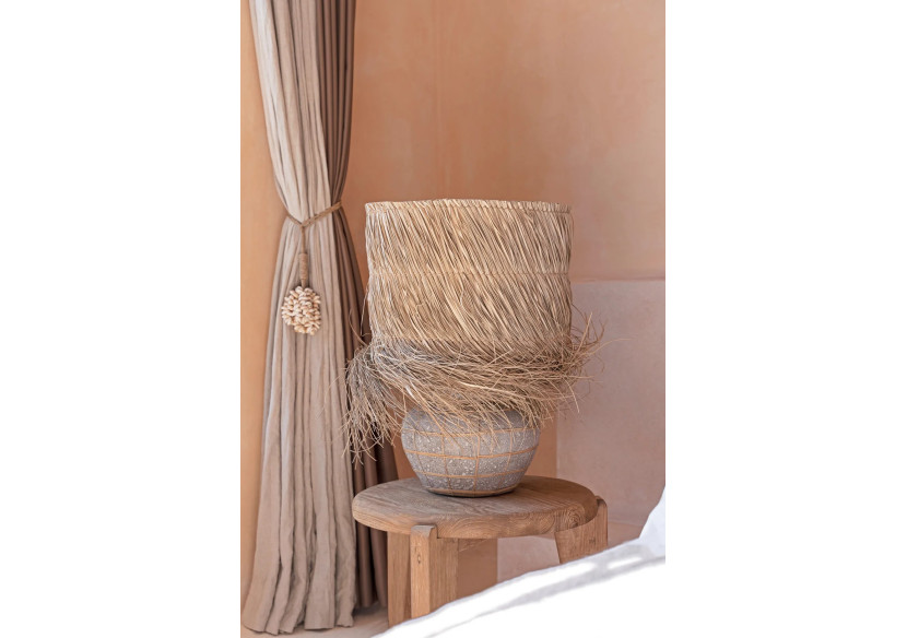 Lampe de table LIPSI - Béton naturel - JABR081NCon - Bazar Bizar