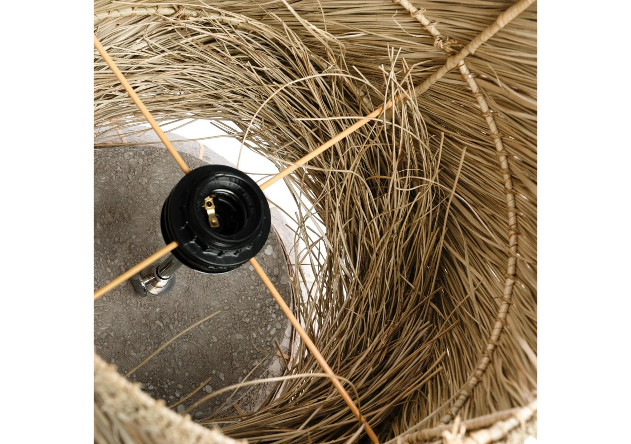 Lampe de table LIPSI - Béton naturel - JABR081NCon - Bazar Bizar