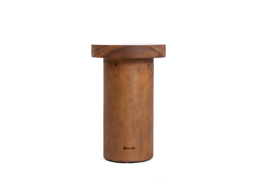 Table d'Appoint INTI - Teck Naturel - JACI023N - Bazar Bizar