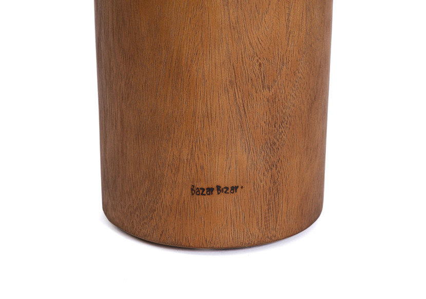 Table d'Appoint INTI - Teck Naturel - JACI023N - Bazar Bizar