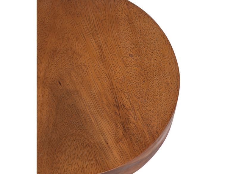 Table d'Appoint INTI - Teck Naturel - JACI023N - Bazar Bizar