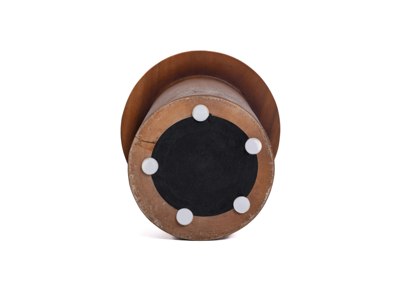 Table d'Appoint INTI - Teck Naturel - JACI023N - Bazar Bizar