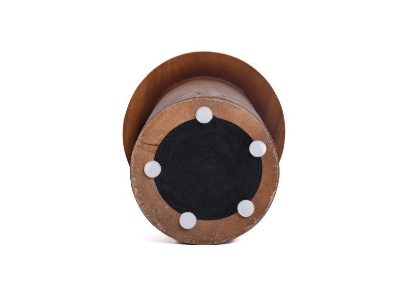 Table d'Appoint INTI - Teck Naturel - JACI023N - Bazar Bizar