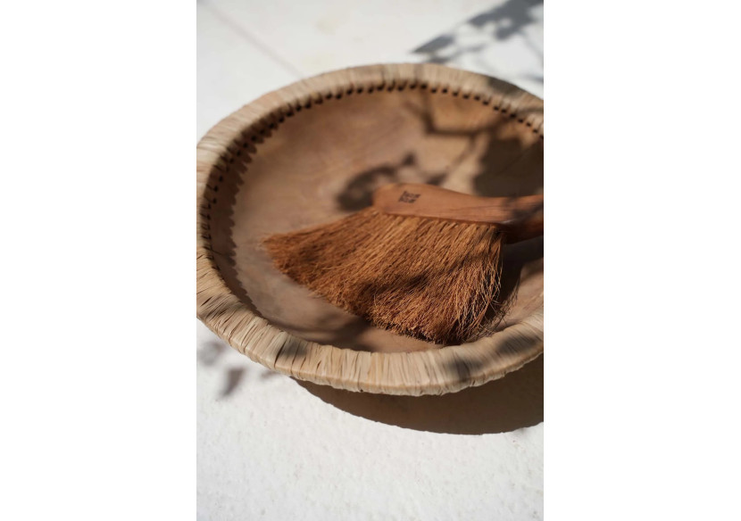 Bol Naturel Like Me - Taille L - Teck et Cuir - JABR077N-L - Bazar Bizar Bol Naturel Like Me - Taille L - Teck et Cuir - JABR077N-L - Bazar Bizar