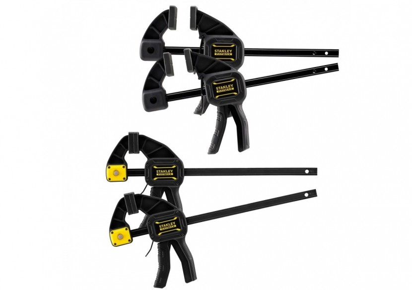 LOT DE 4 SERRE-JOINTS L 300mm x 2 & M 150mm x 2 - FMHT0-83243 - Stanley LOT DE 4 SERRE-JOINTS L 300mm x 2 & M 150mm x 2 - FMHT0-83243 - Stanley