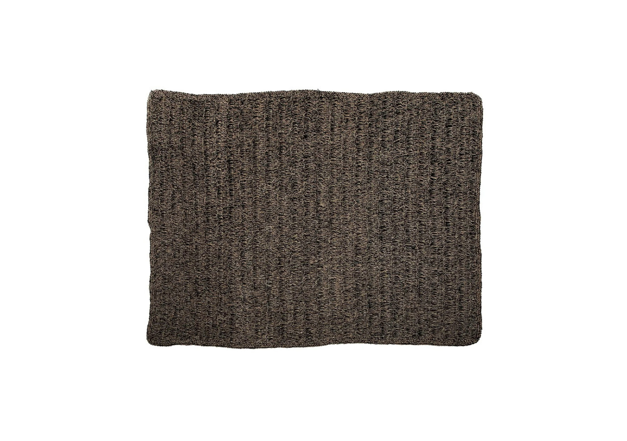 Tapis HERBIER - Noir Naturel - 180x240 - BAJN016NB-180x240 - Bazar Bizar