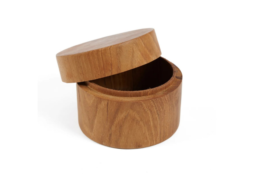 Le pot de racine de teck - S