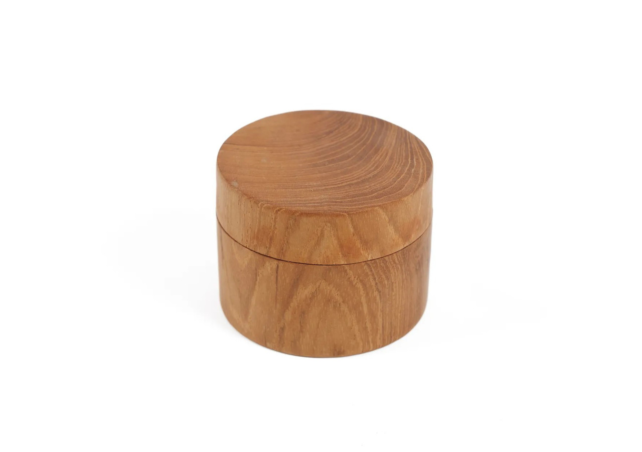 Le pot de racine de teck - S