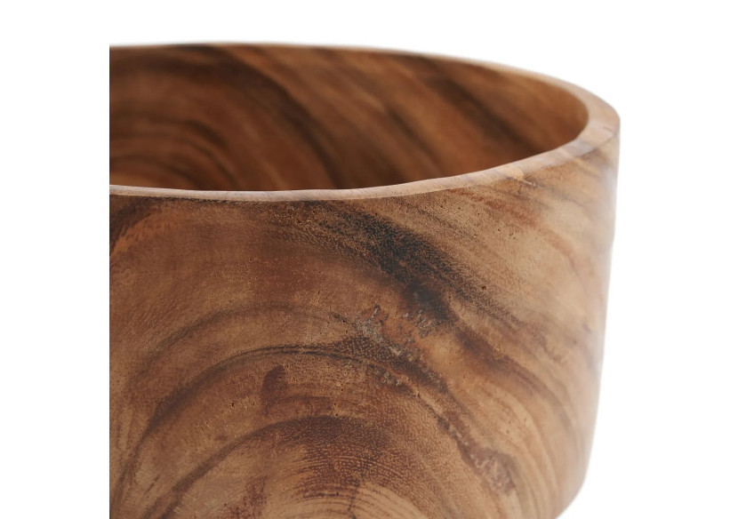 Bol à Salade Suar - Élégance artisanale 30 cm - BASU302-L - Bazar Bizar