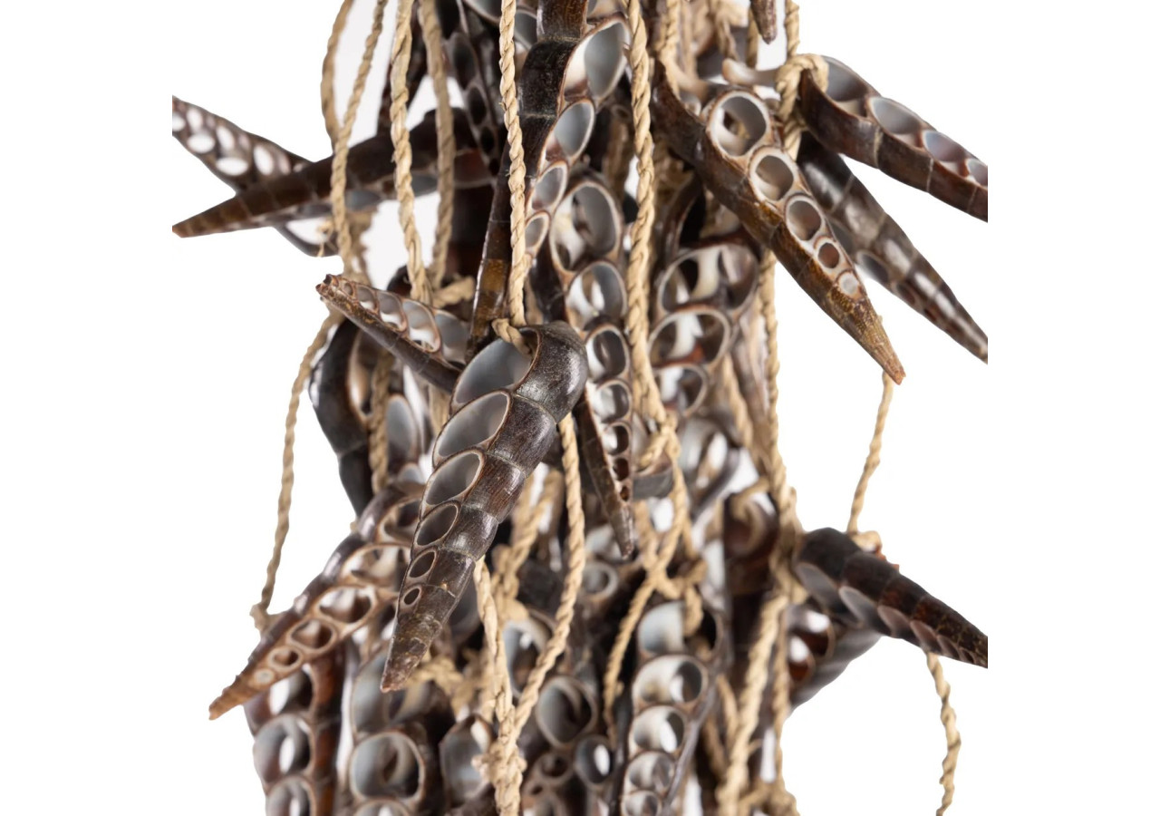 Tassel en Coquillage Licorne - Décoration Unique - BABL025Br - Bazar Bizar