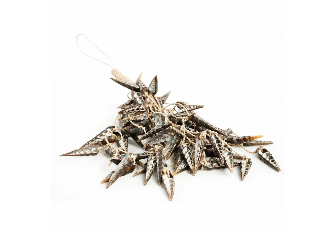 Tassel en Coquillage Licorne - Décoration Unique - BABL025Br - Bazar Bizar