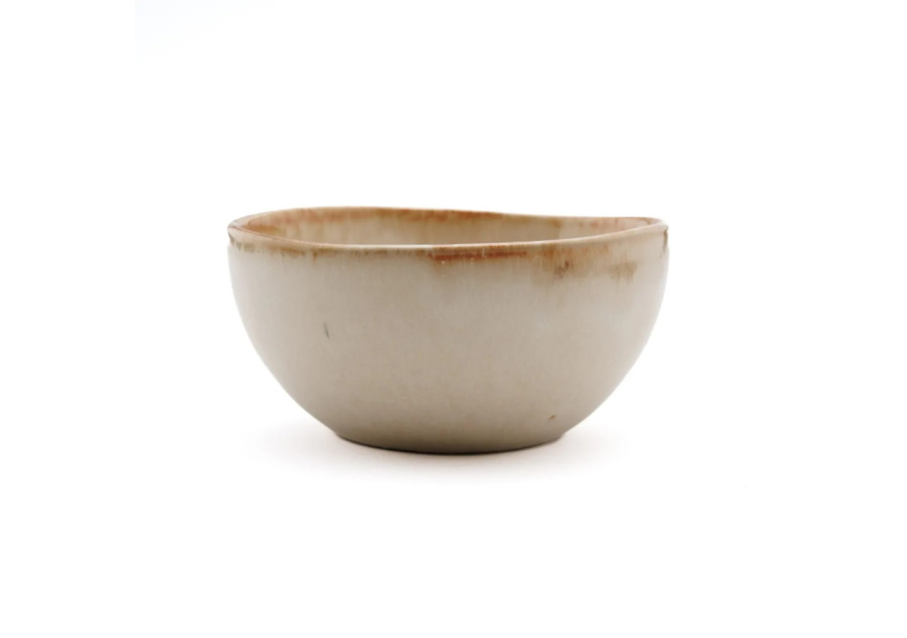 Bol CASCAIS - S - Set de 6 - Élégance artisanale en céramique - POCE056W-S-SET6 - Bazar Bizar