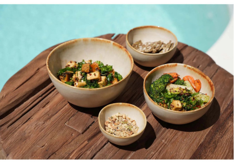 Bol CASCAIS - S - Set de 6 - Élégance artisanale en céramique - POCE056W-S-SET6 - Bazar Bizar 2