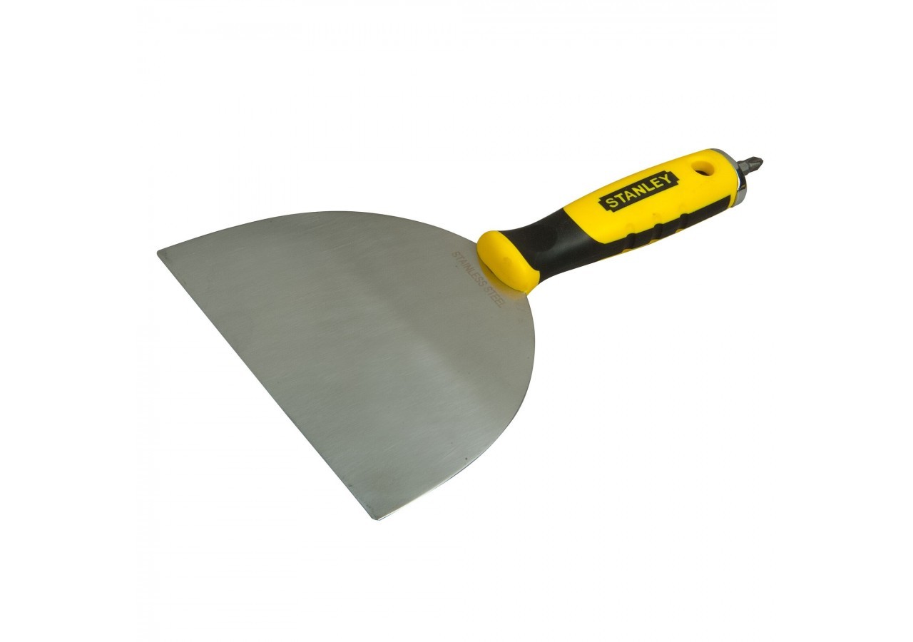 SPATULE DE PLATRIER LAME INOX 150MM AVEC EMBOUT PH2 - STHT0-28041 - Stanley