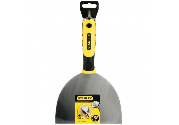 SPATULE DE PLATRIER LAME INOX 150MM AVEC EMBOUT PH2 - STHT0-28041 - Stanley 2
