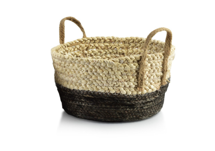 Panier BALI XL - Herbe de mer naturel 28x15cm - HIWB3274-PROM - Mondex