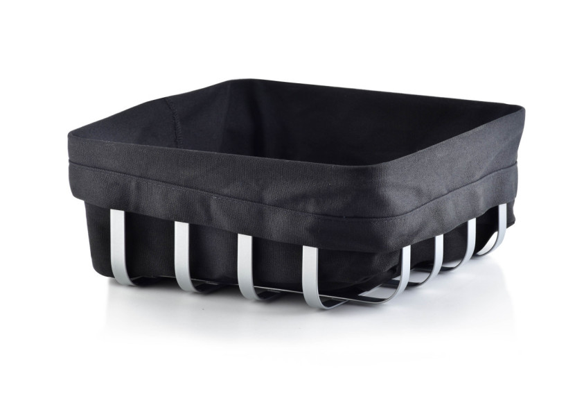 Panier CASSIE - Métal argenté 22 x 22 x 9 cm - HIWD2243-PROM - Cookini By Mondex Panier CASSIE - Métal argenté 22 x 22 x 9 cm - HIWD2243-PROM - Cookini By Mondex