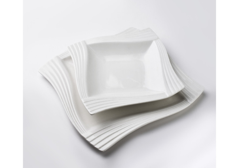 Assiette Carrée FALA BASIC - Porcelaine 24x32,5xh1,5cm - HTNA5879 - Mondex Assiette Carrée FALA BASIC - Porcelaine 24x32,5xh1,5cm - HTNA5879 - Mondex