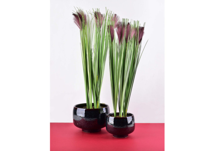 Fleur Artificielle - Fleurs Violet 12,5xh64cm - HTQB3530-PROM - Mondex 2