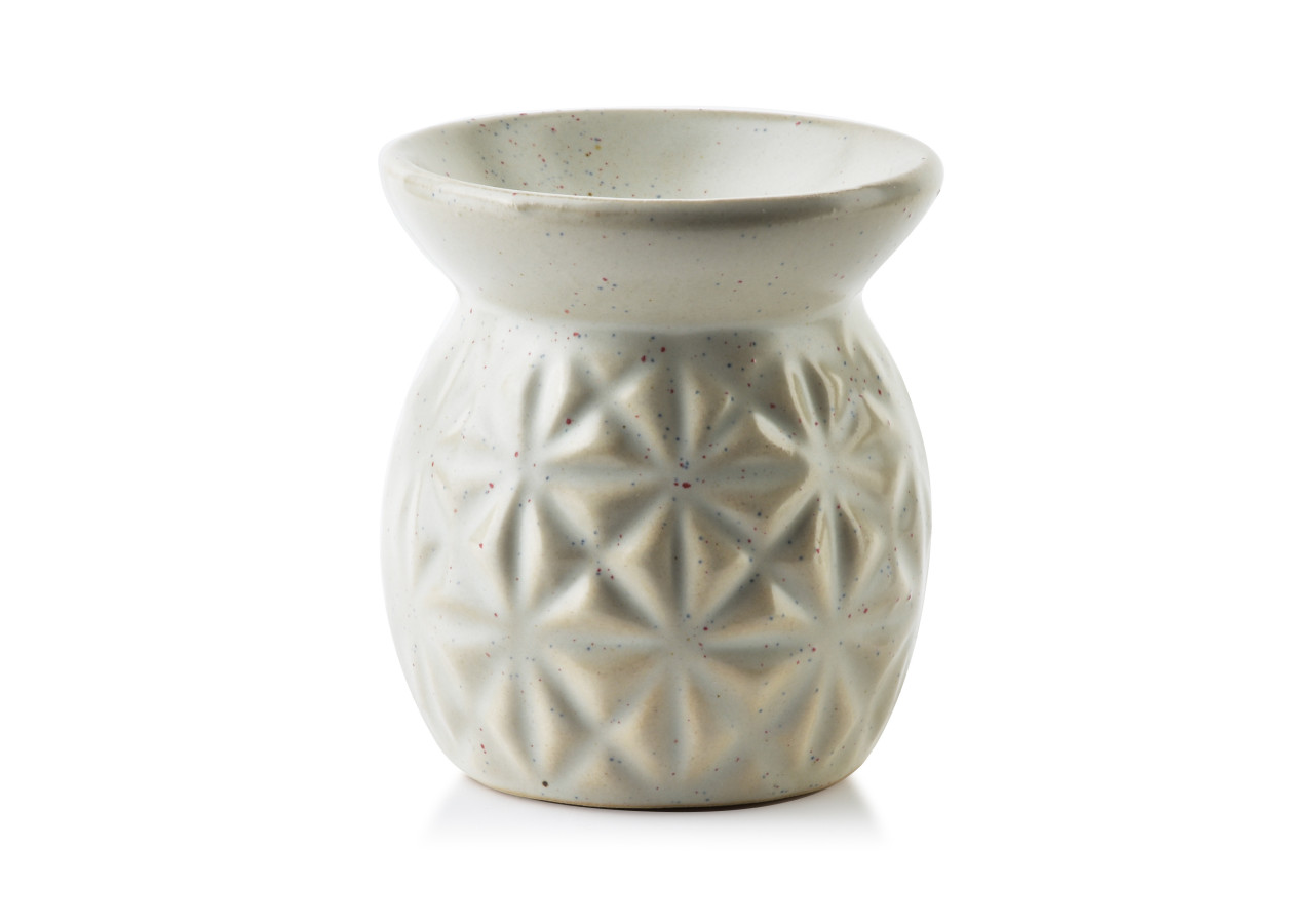 Brûleur d'huiles essentielles - Céramique 6,5 x 7,5 cm - HTTP6159 - Mondex