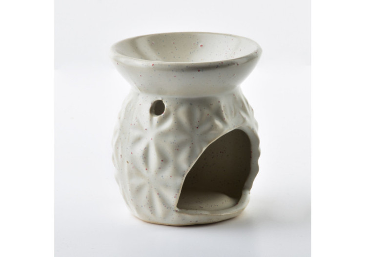 Brûleur d'huiles essentielles - Céramique 6,5 x 7,5 cm - HTTP6159 - Mondex 2